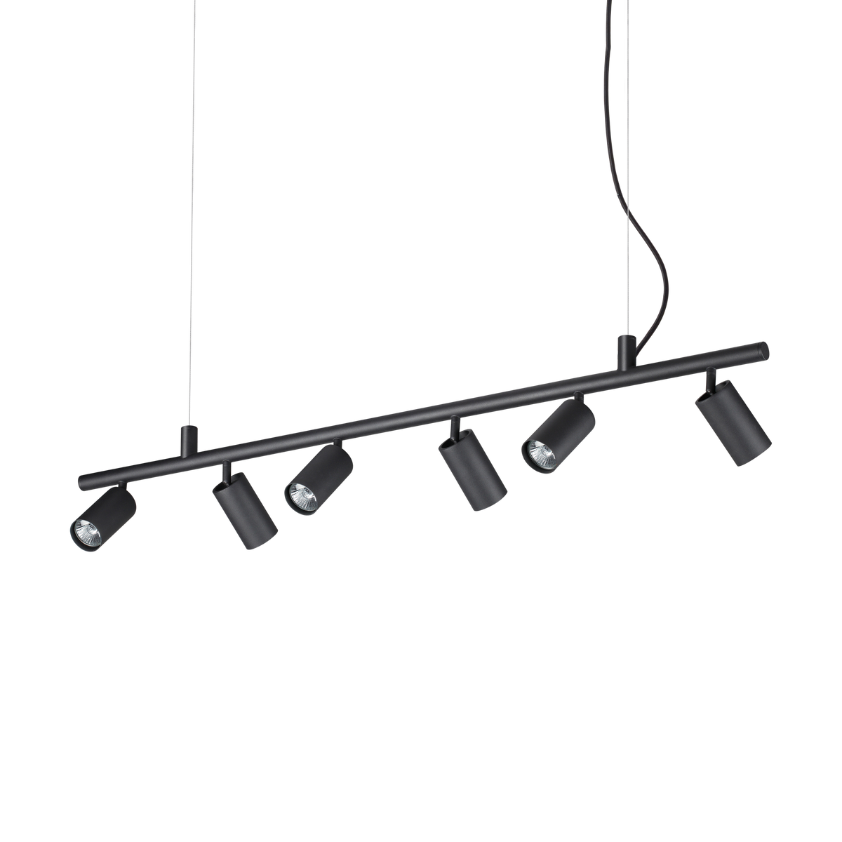 Lustră pendul Dynamite SP6 rotund, negru