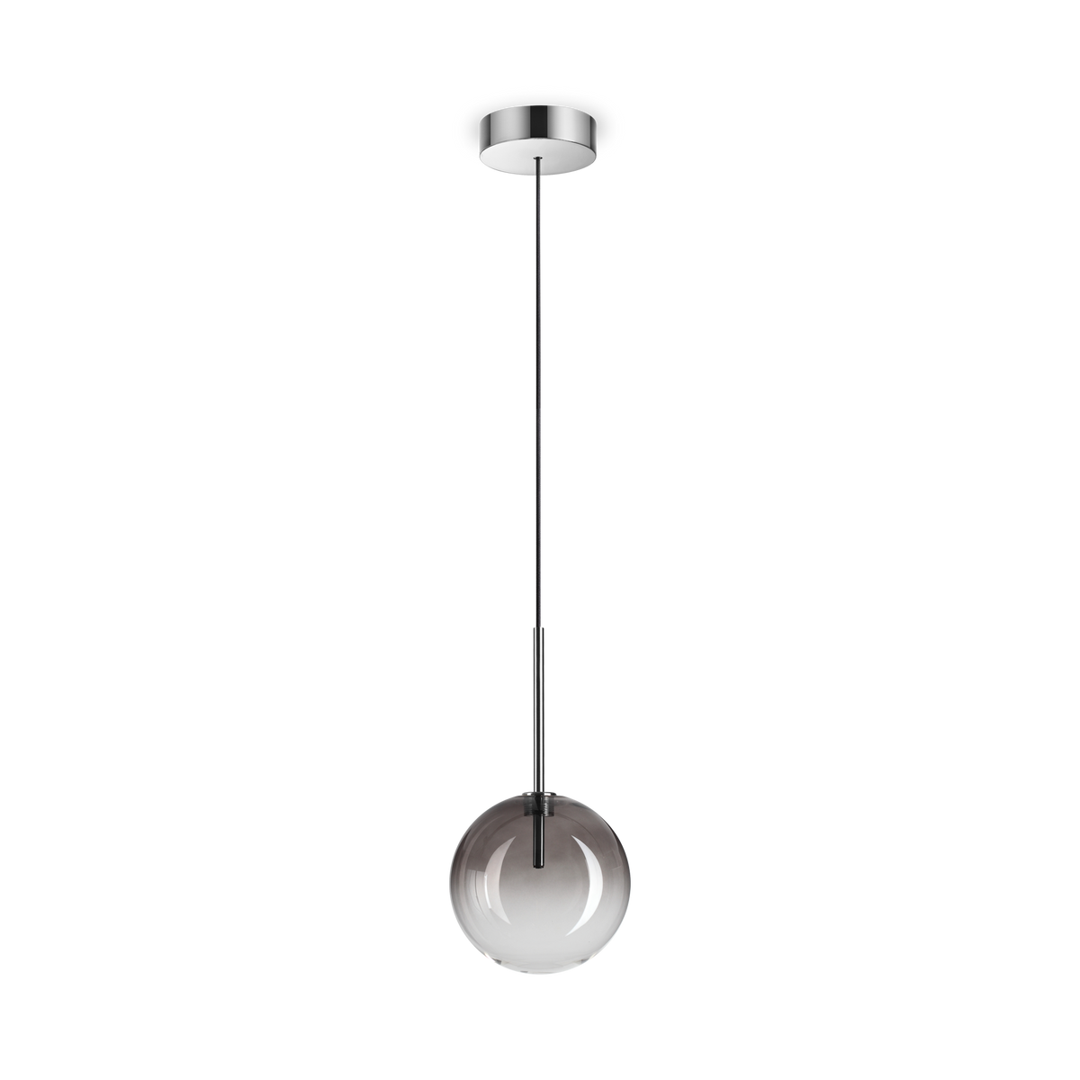 Lustră pendul Equinoxe SP1 D15, fumuriu nuanțat