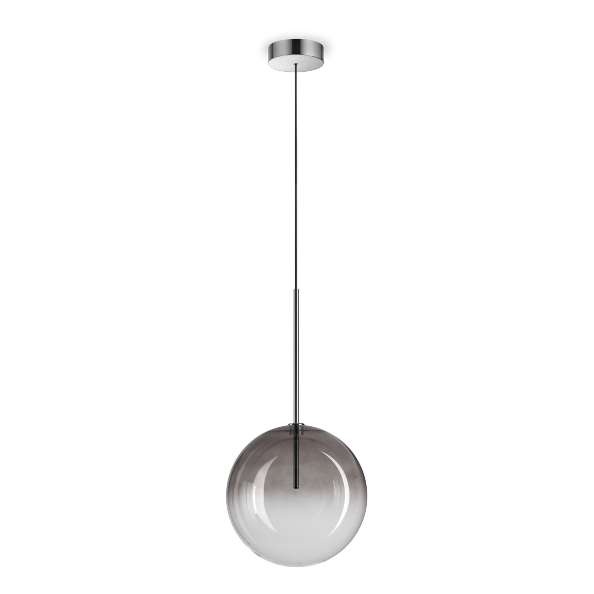 Lustră pendul Equinoxe SP1 D25, fumuriu nuanțat
