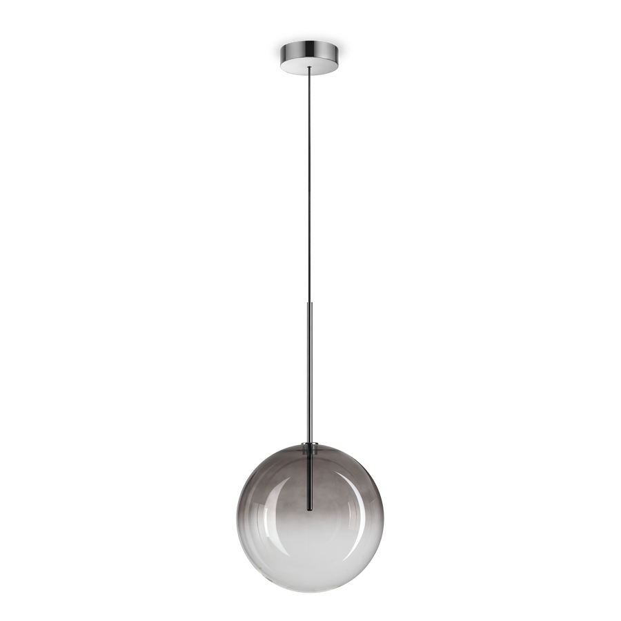 Lustră pendul Equinoxe SP1 D25, fumuriu nuanțat
