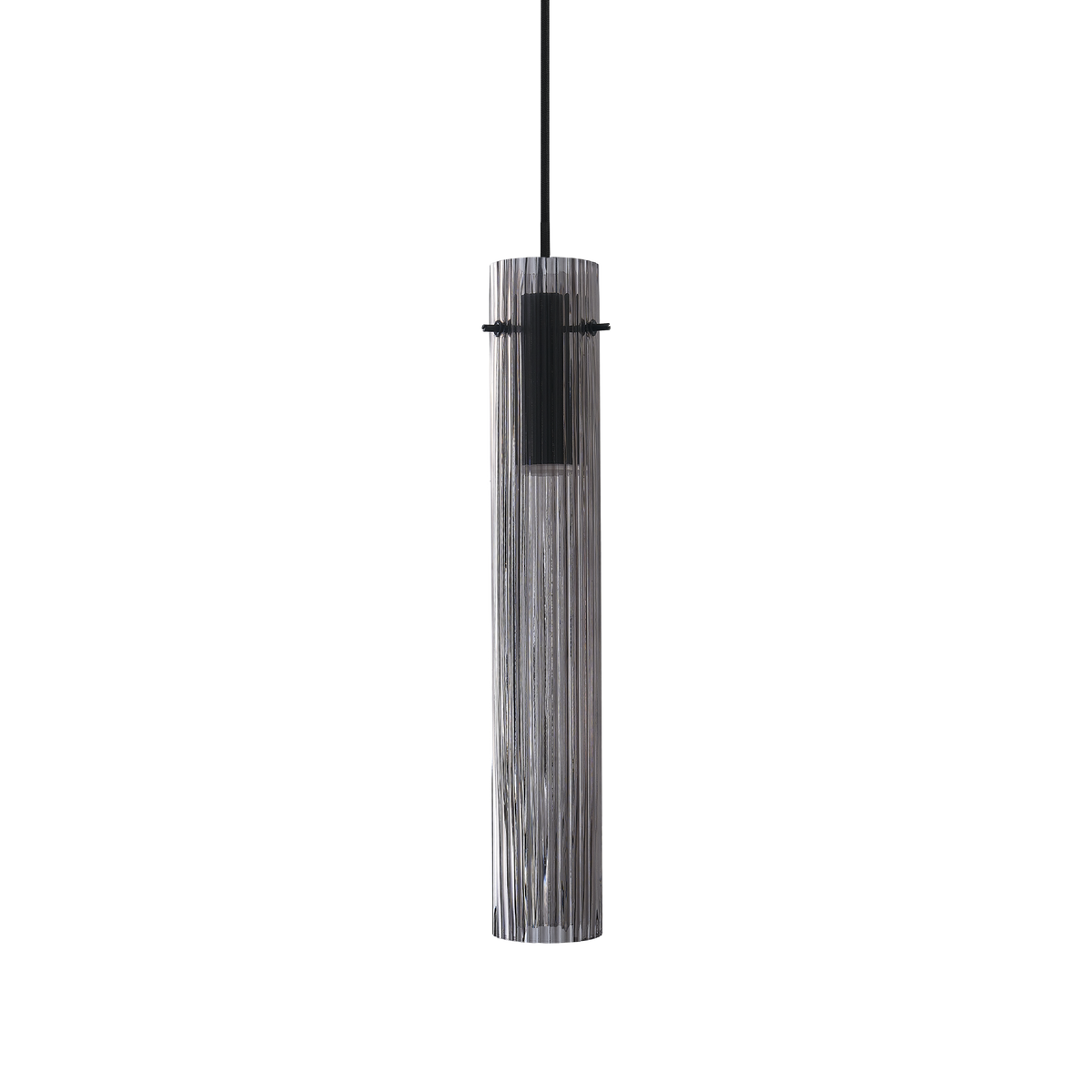 Lustră pendul Flam SP, fumuriu striat