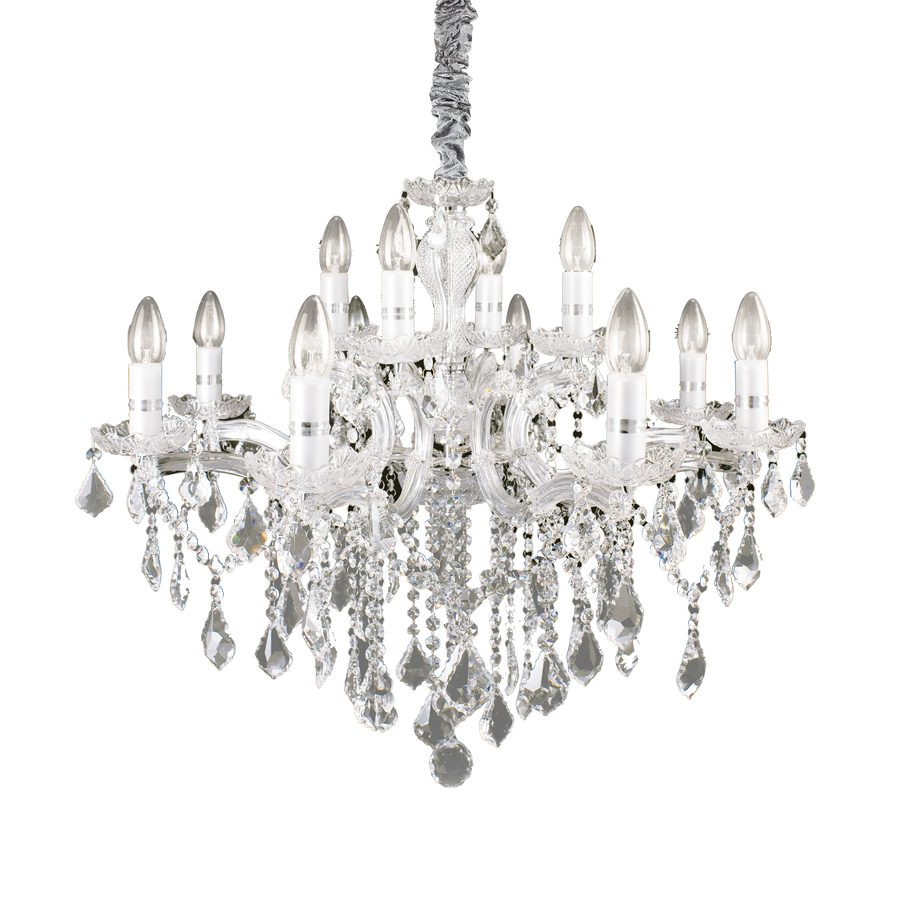 Lustră pendul Florian SP12, crom