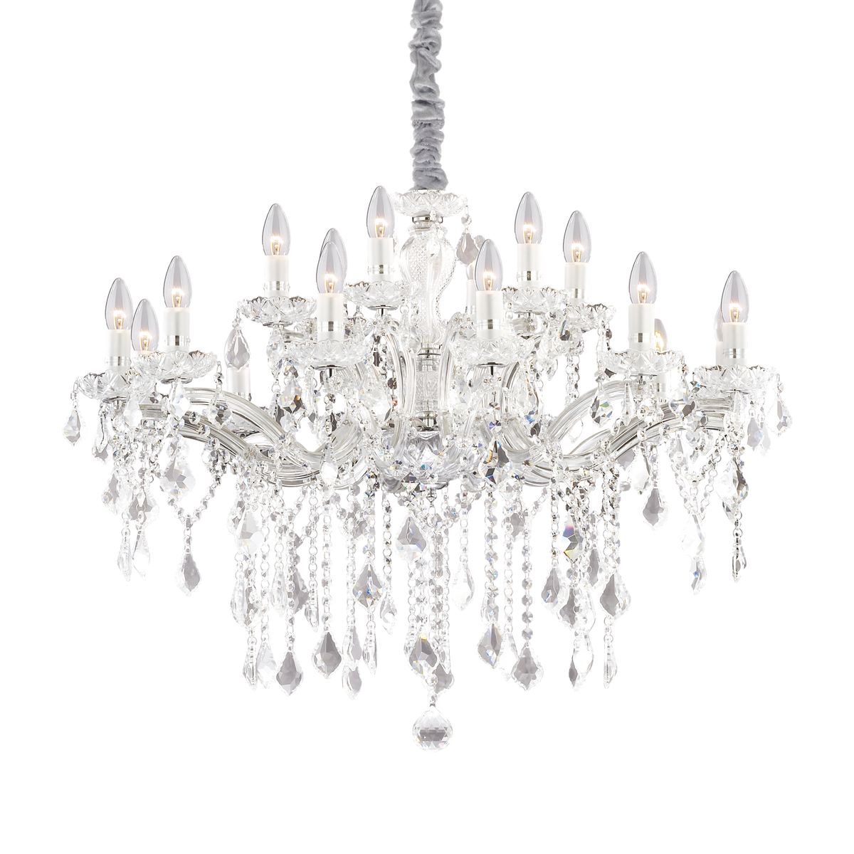 Lustră pendul Florian SP18, crom