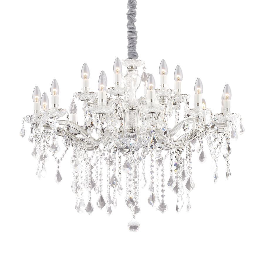 Lustră pendul Florian SP18, crom
