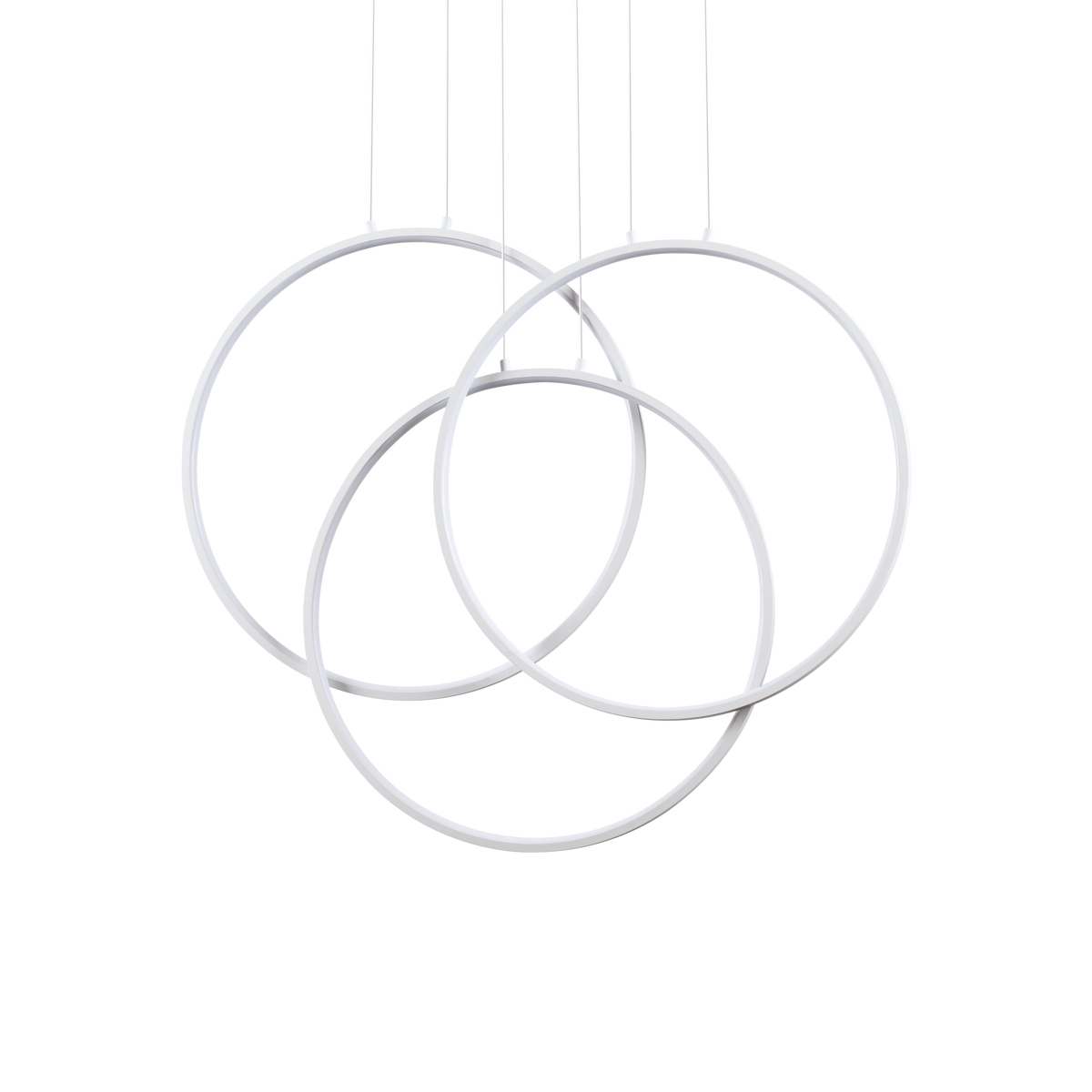 Lustră pendul Frame SP circular 3000K, alb