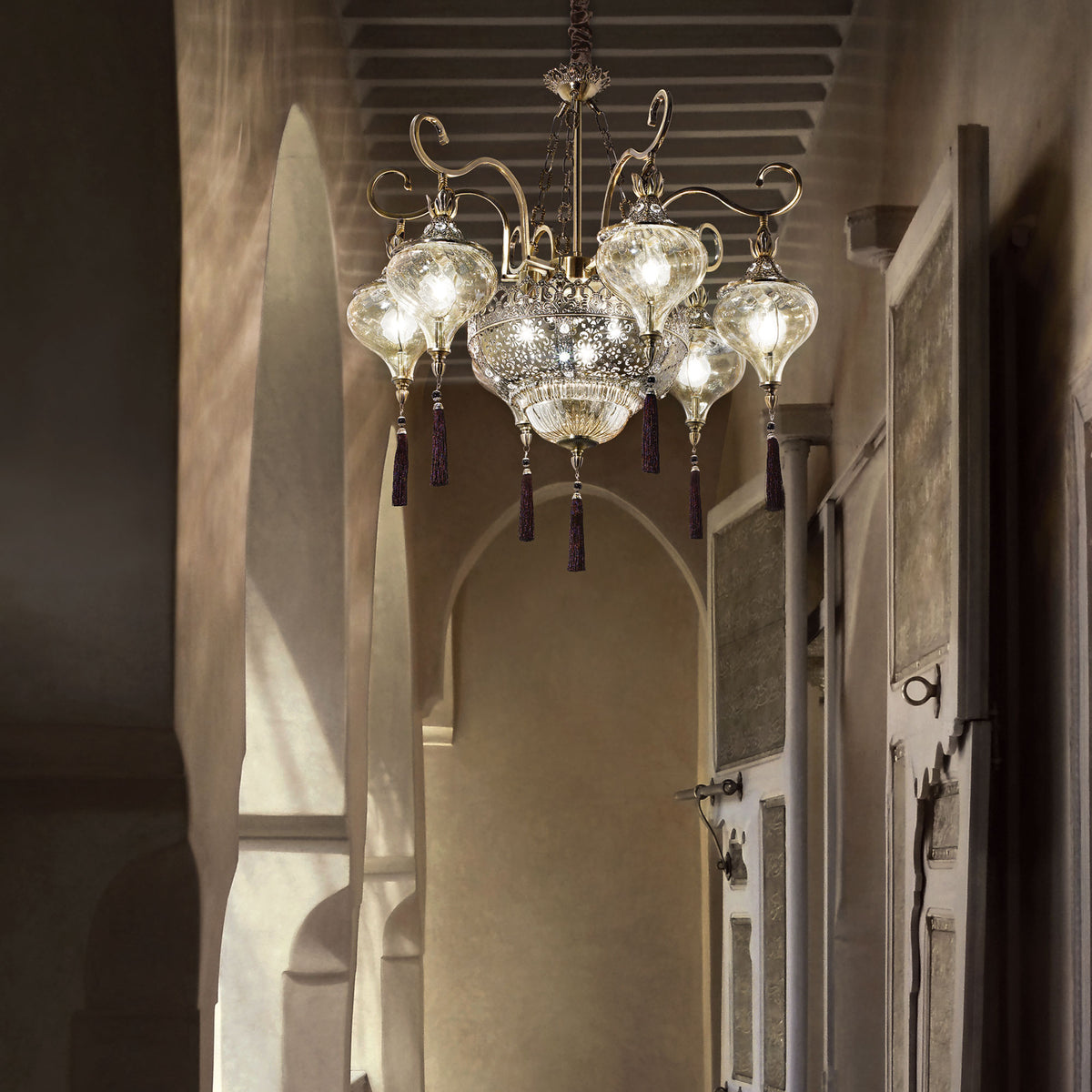 Lustră pendul Harem SP9 – ambient