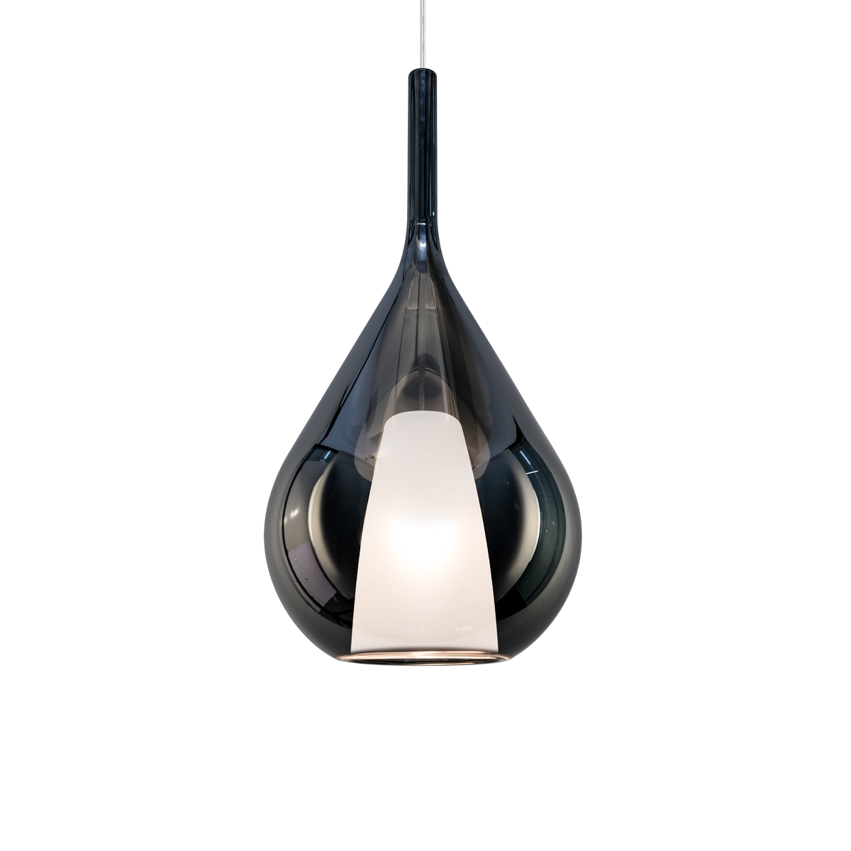 Lustră pendul Kalique-3 SP1 D28, fumuriu