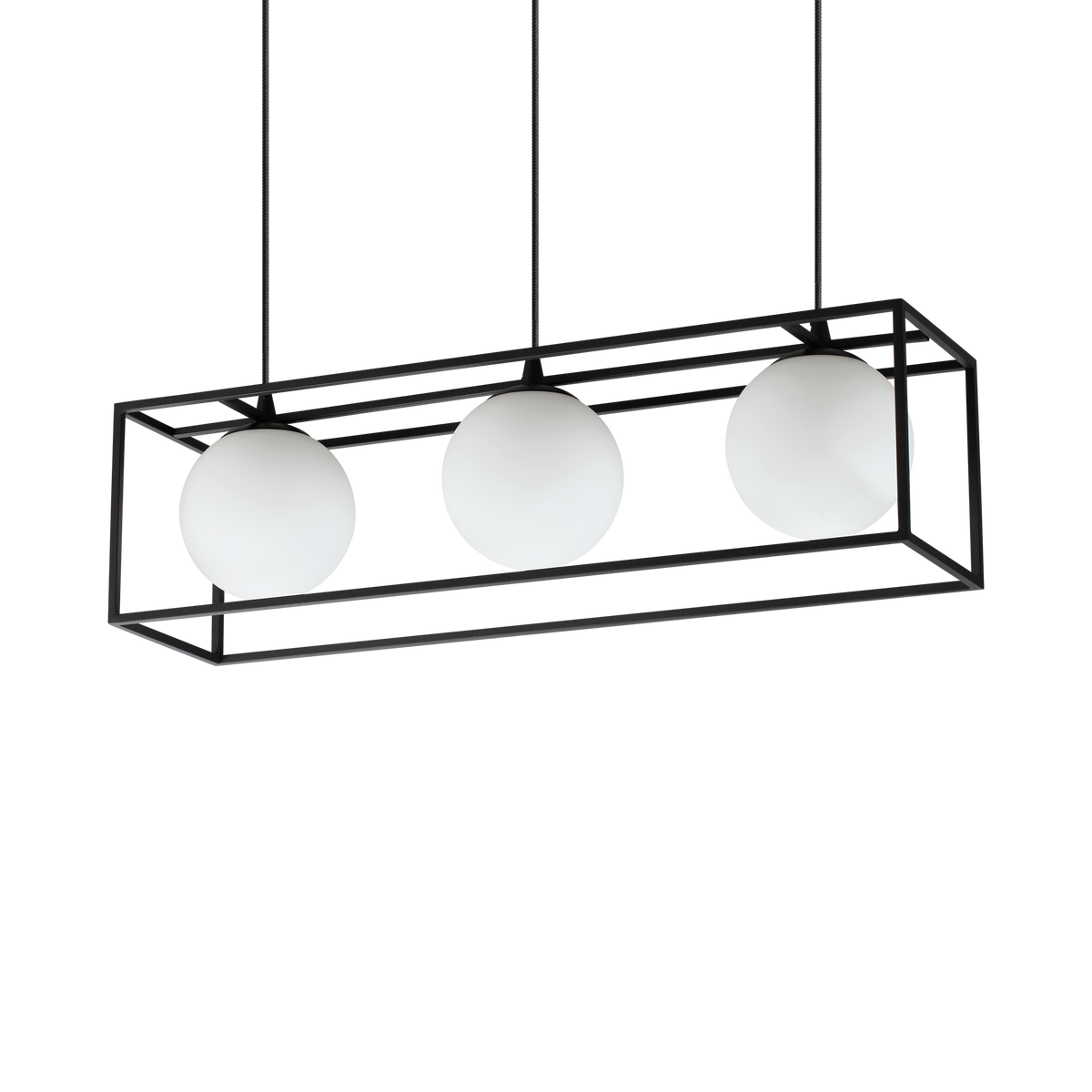 Lustră pendul Lingotto SP3, negru