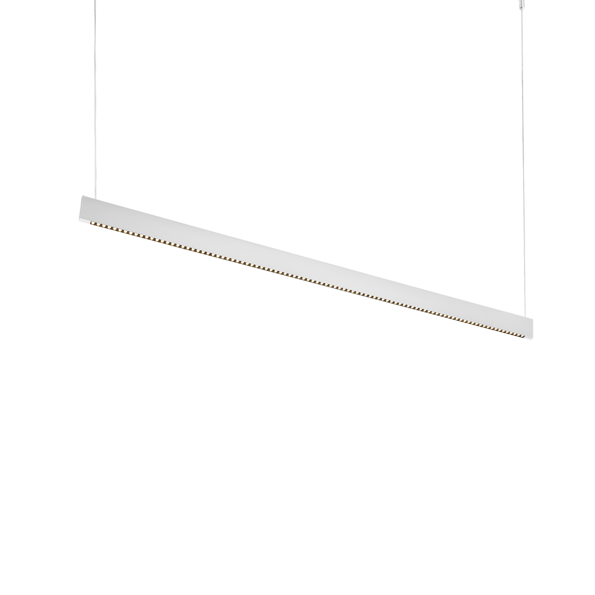 Lustră pendul liniară Steel SP2 D09 bi-emisie fascicul concentrat 3000K, alb