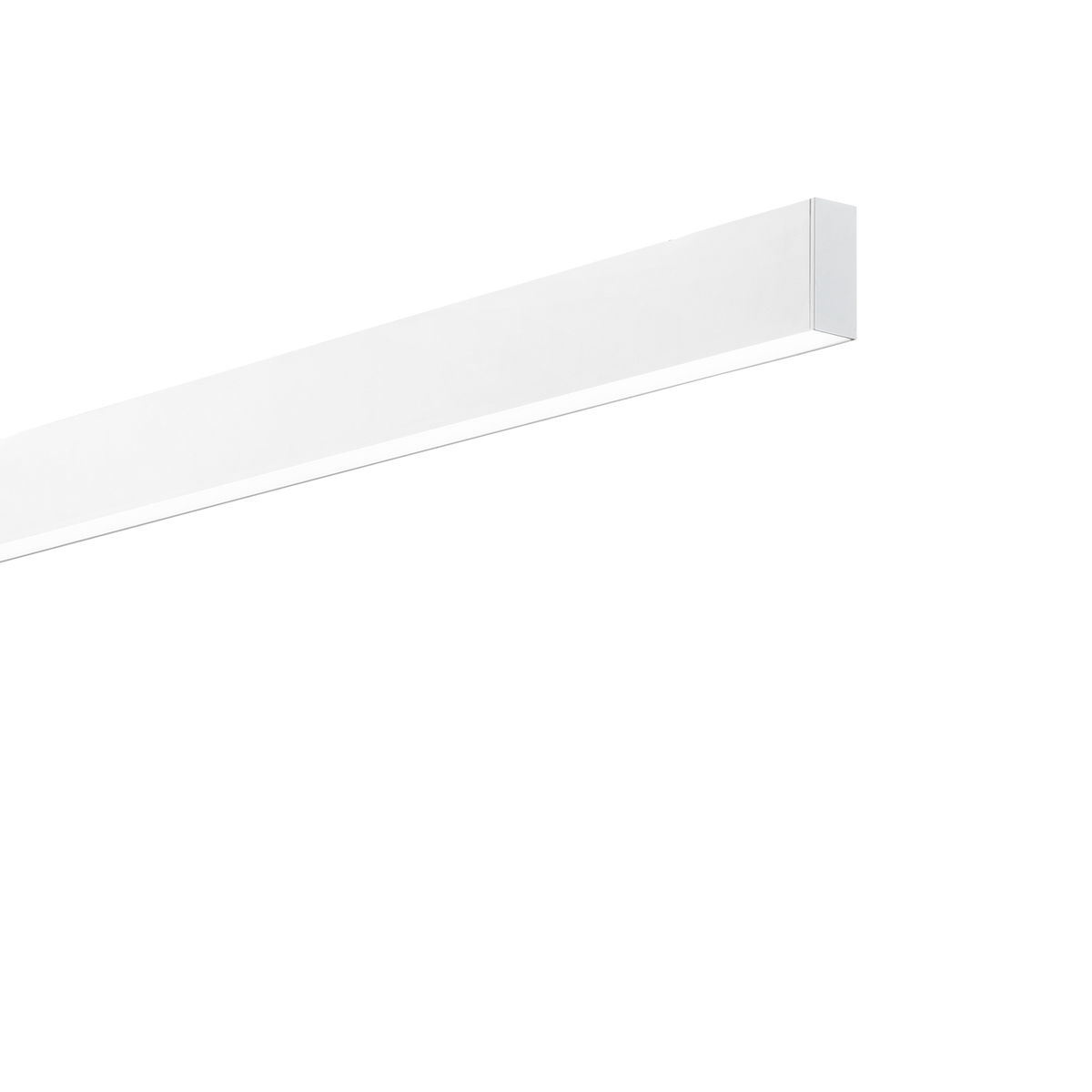 Lustră pendul liniară Steel SP2 D35 bi-emisie fascicul larg 4000K, alb