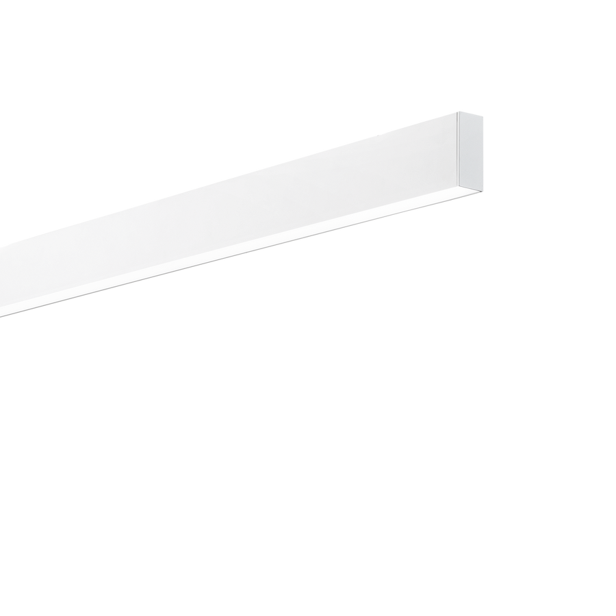 Lustră pendul liniară Steel SP2 D35 bi-emisie fascicul larg 4000K, alb
