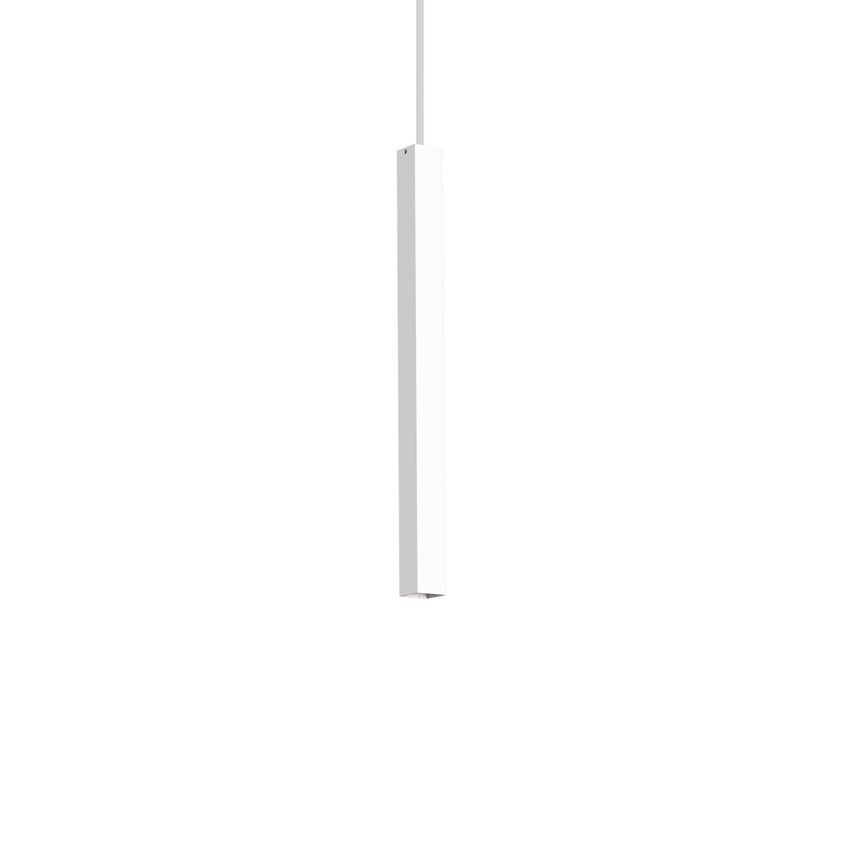 Lustră pendul Look LED SP1 pătrat D30 H400 On-Off 3000K, alb