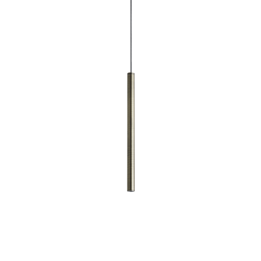 Lustră pendul Look LED SP1 rotund D16 H250 On-Off 3000K, alamă