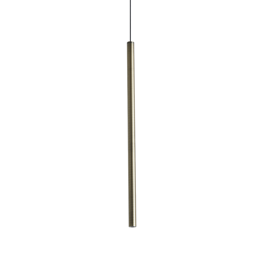 Lustră pendul Look LED SP1 rotund D16 H400 On-Off 3000K, alamă