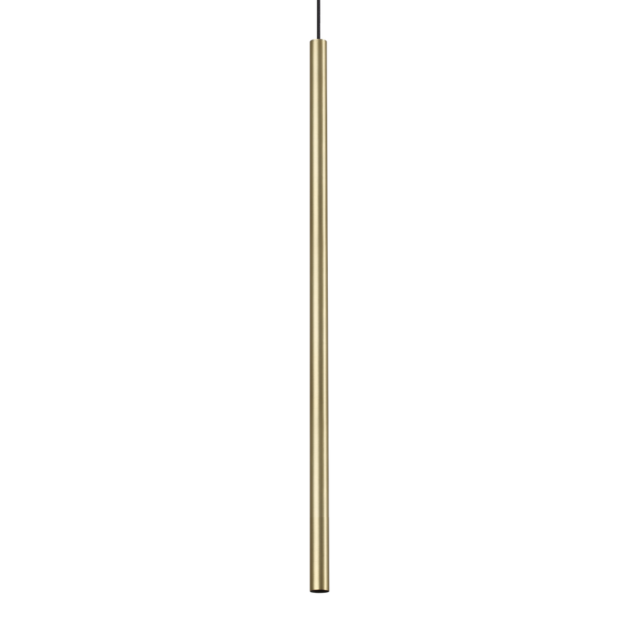 Lustră pendul Look LED SP1 rotund D30 H1000 On-Off 3000K, alamă