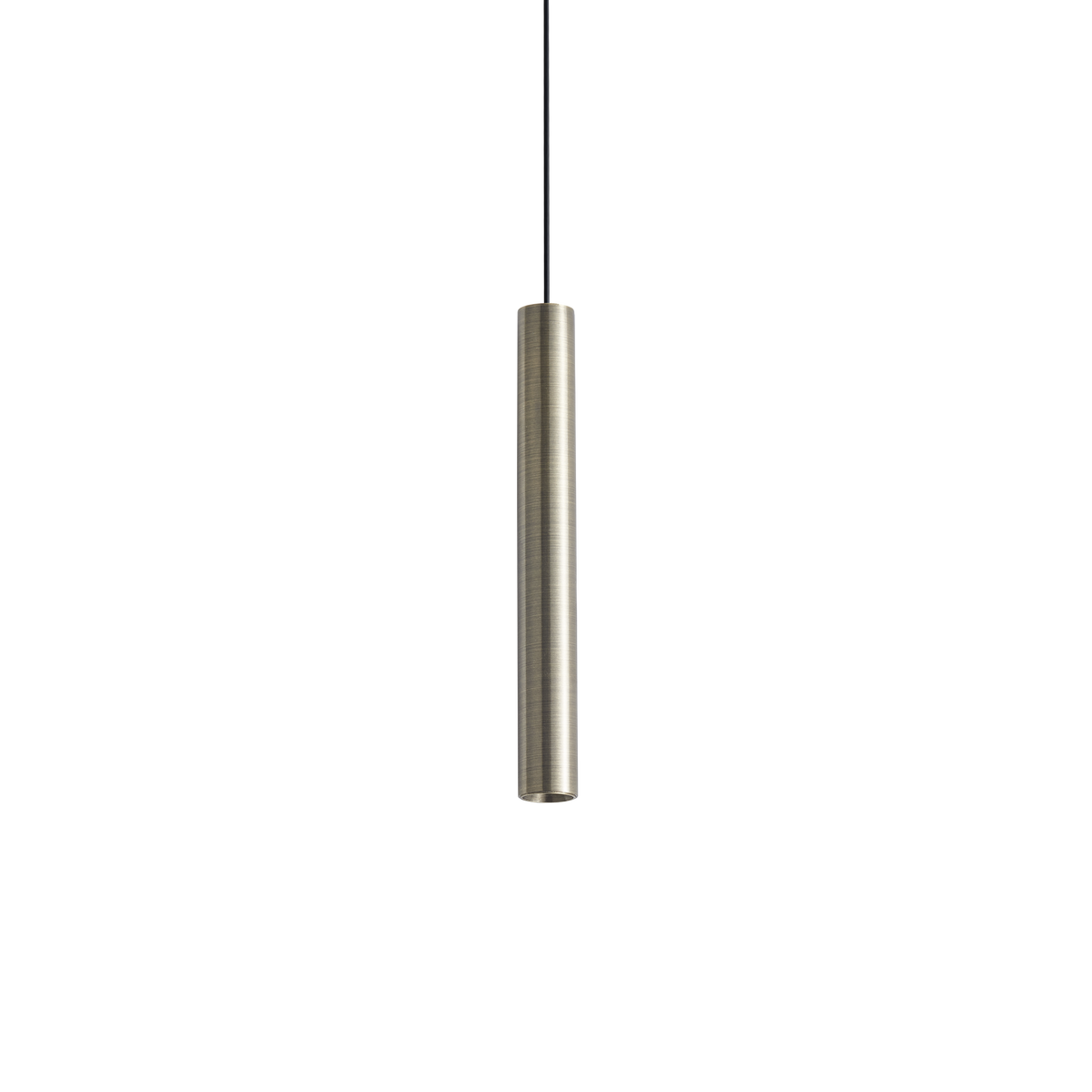 Lustră pendul Look LED SP1 rotund D30 H250 On-Off 3000K, alamă