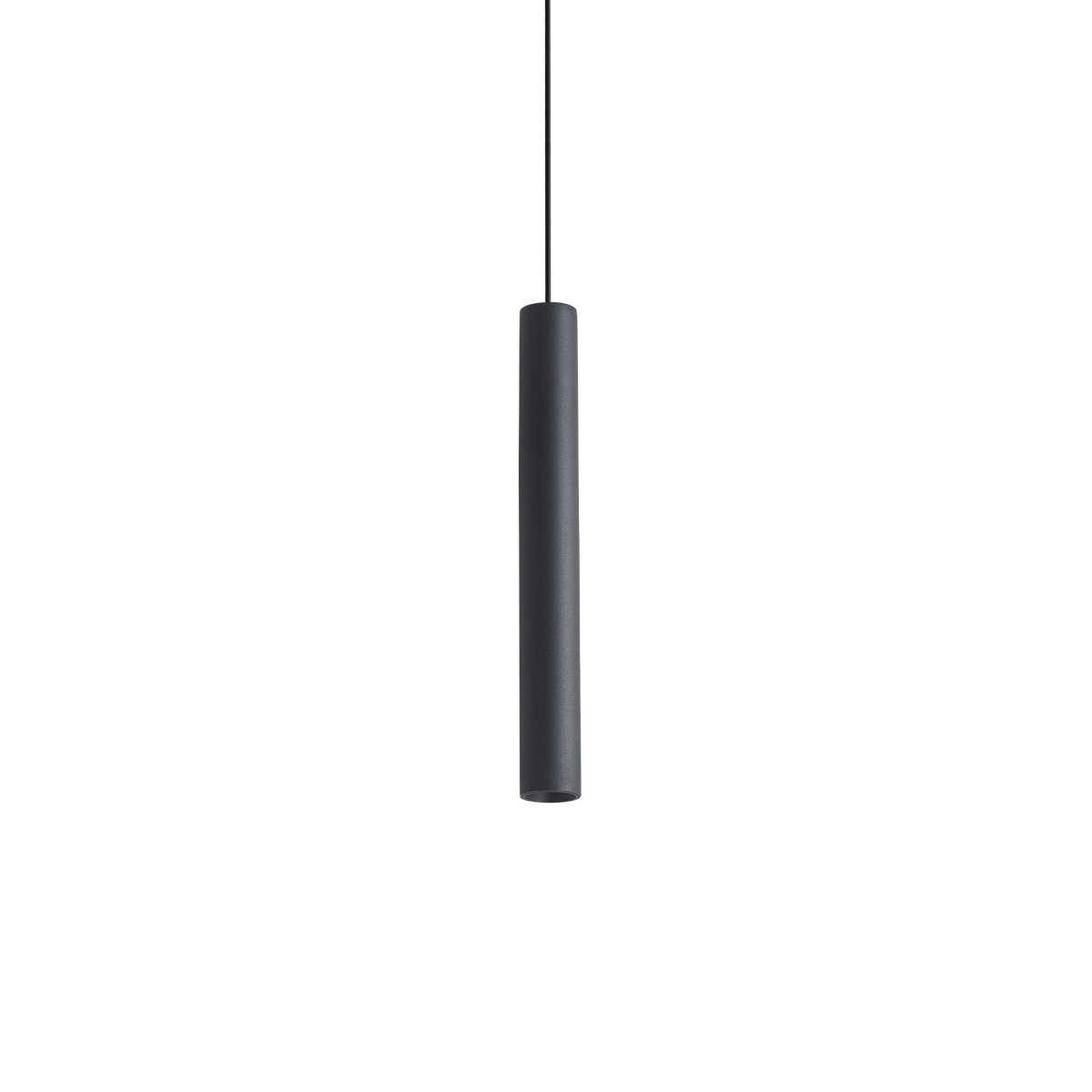 Lustră pendul Look LED SP1 rotund D30 H250 On-Off 3000K, negru