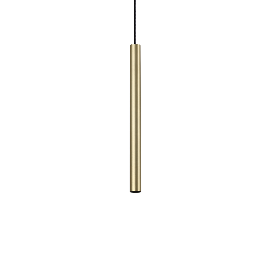 Lustră pendul Look LED SP1 rotund D30 H400 On-Off 3000K, alamă