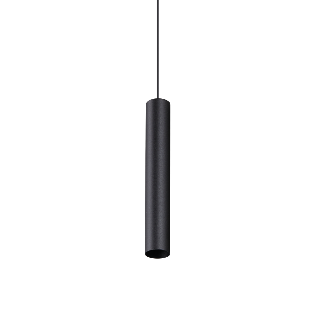 Lustră pendul Look SP1 rotund D40 H250, negru