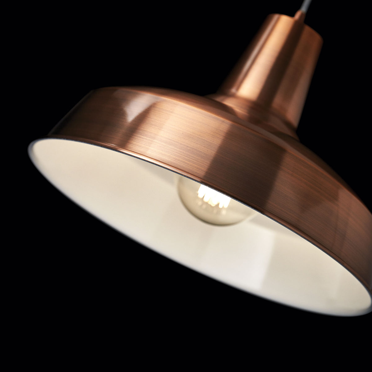Lustră pendul Moby SP1, cupru – ambient