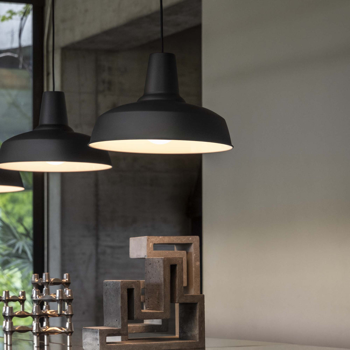 Lustră pendul Moby SP1, negru – ambient