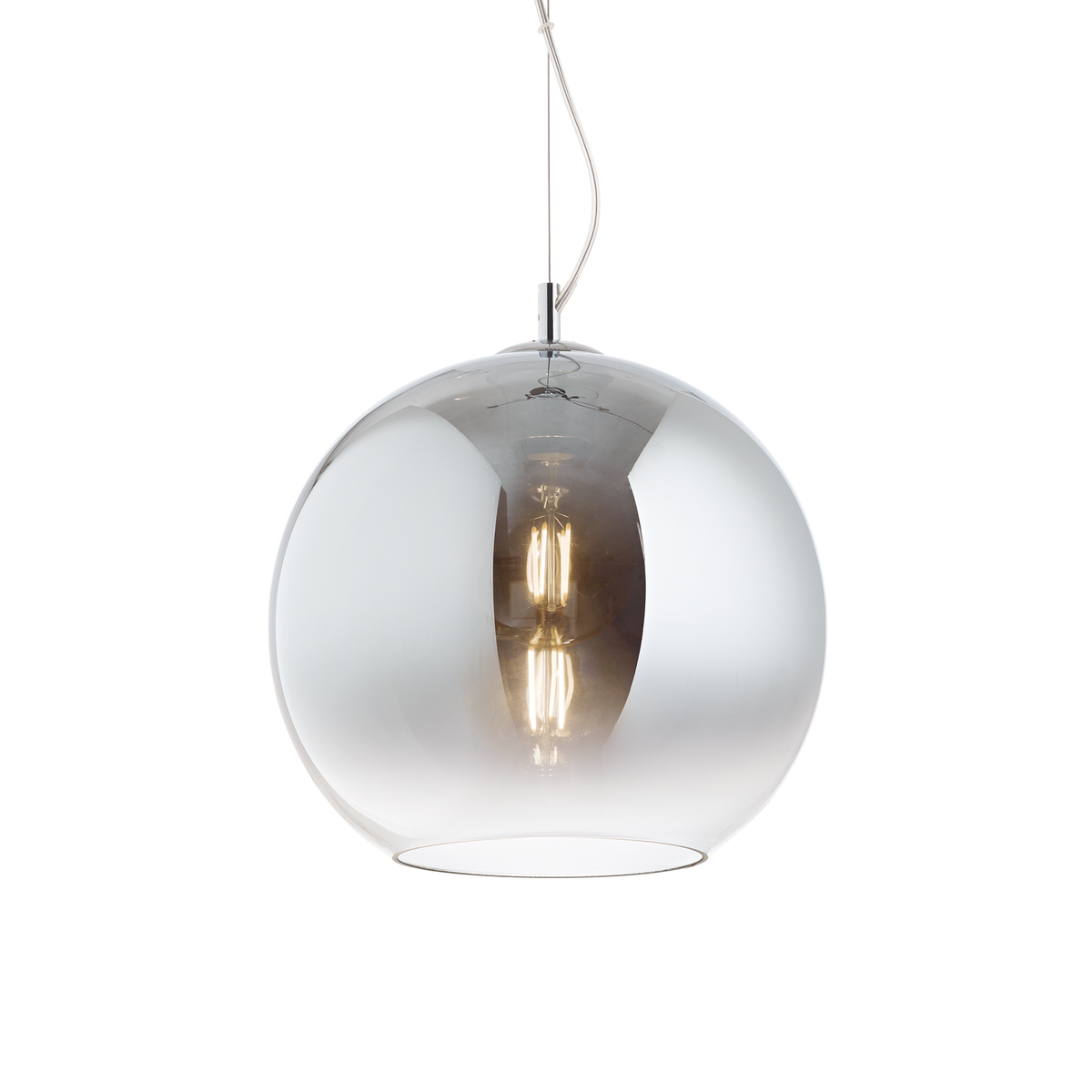 Lustră pendul Nemo SP1 D40, crom nuanțat
