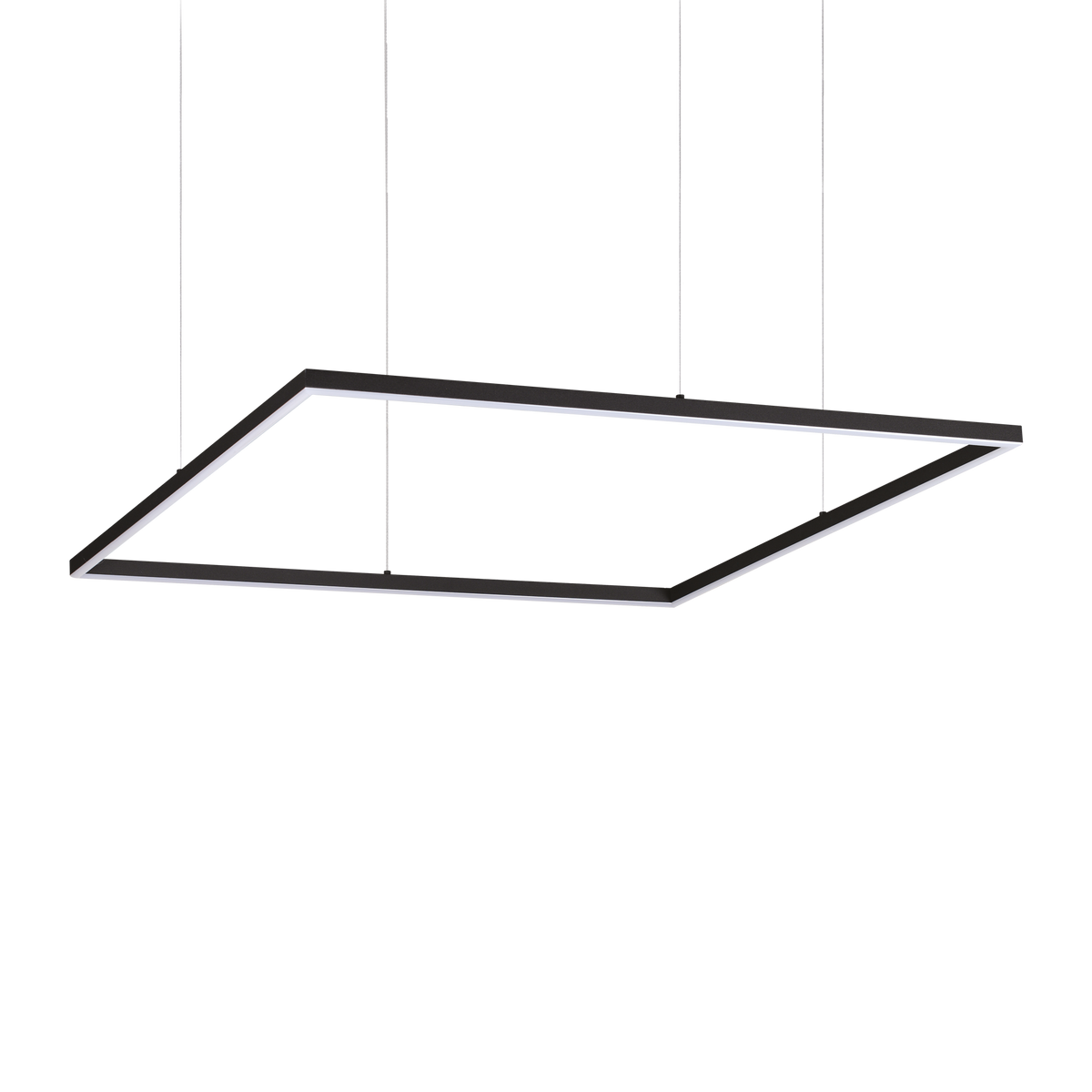 Lustră pendul Oracle Slim SP D090 pătrat 3000K On-Off, negru