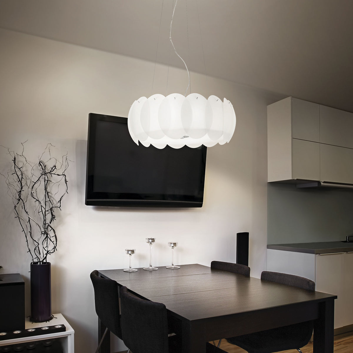 Lustră pendul Ovalino SP5 – ambient