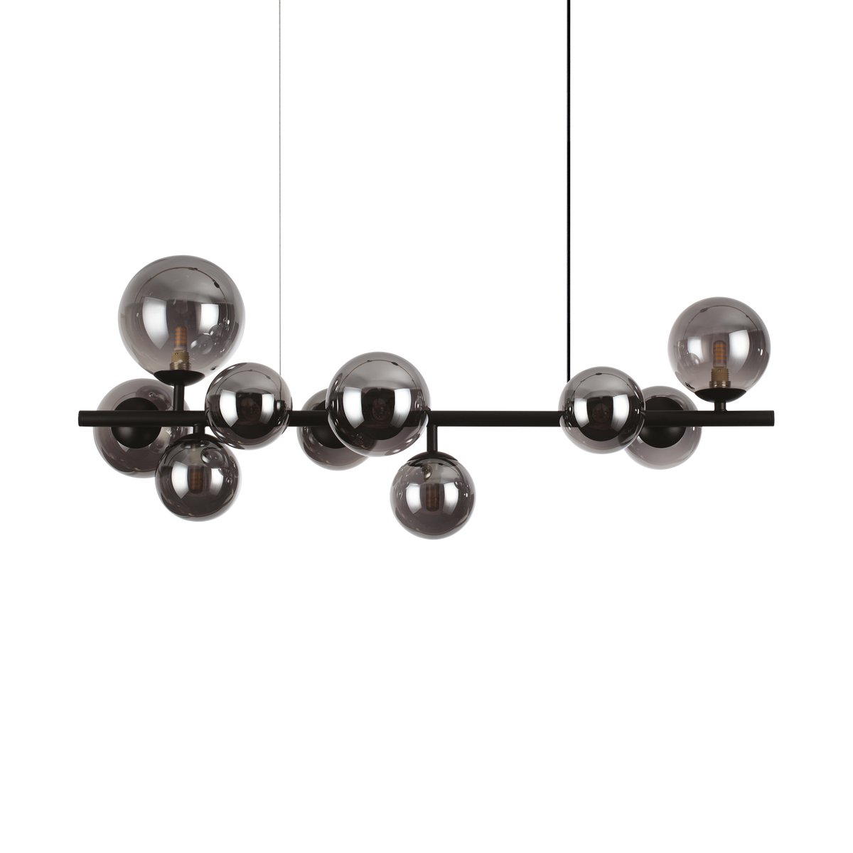 Lustră pendul Perlage SP10, fumuriu