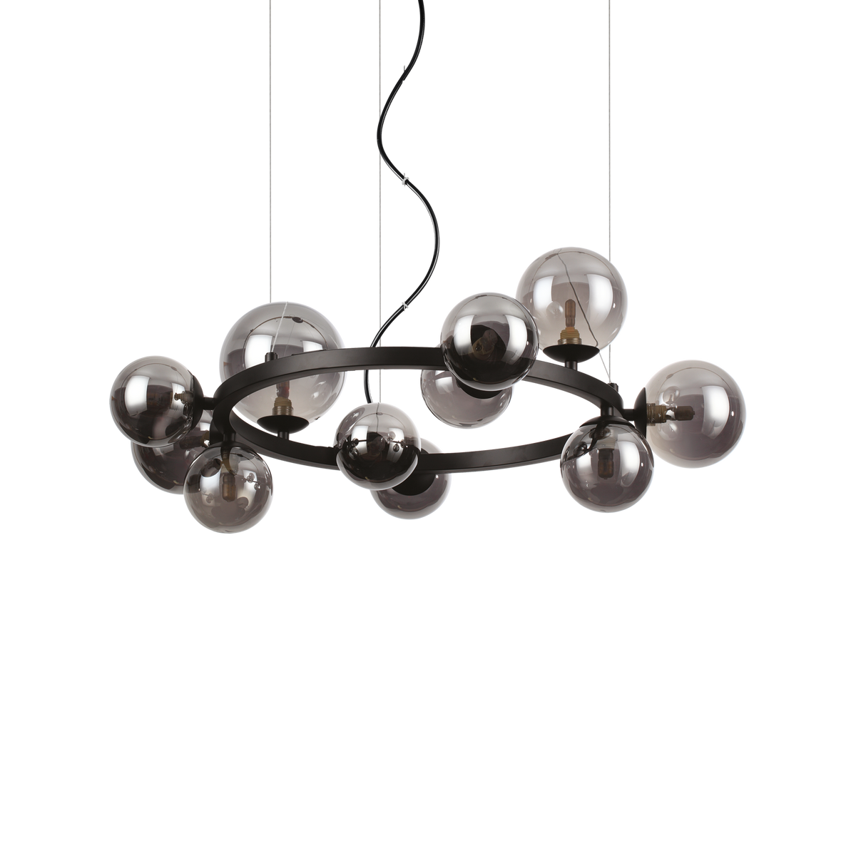Lustră pendul Perlage SP11, fumuriu