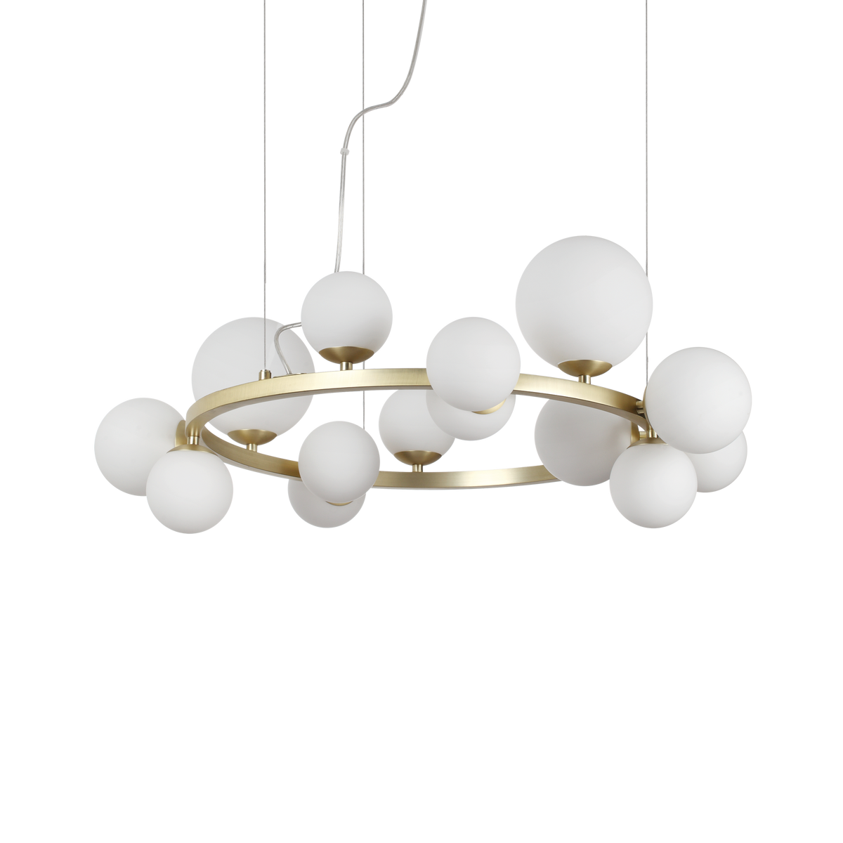 Lustră pendul Perlage SP14, alb