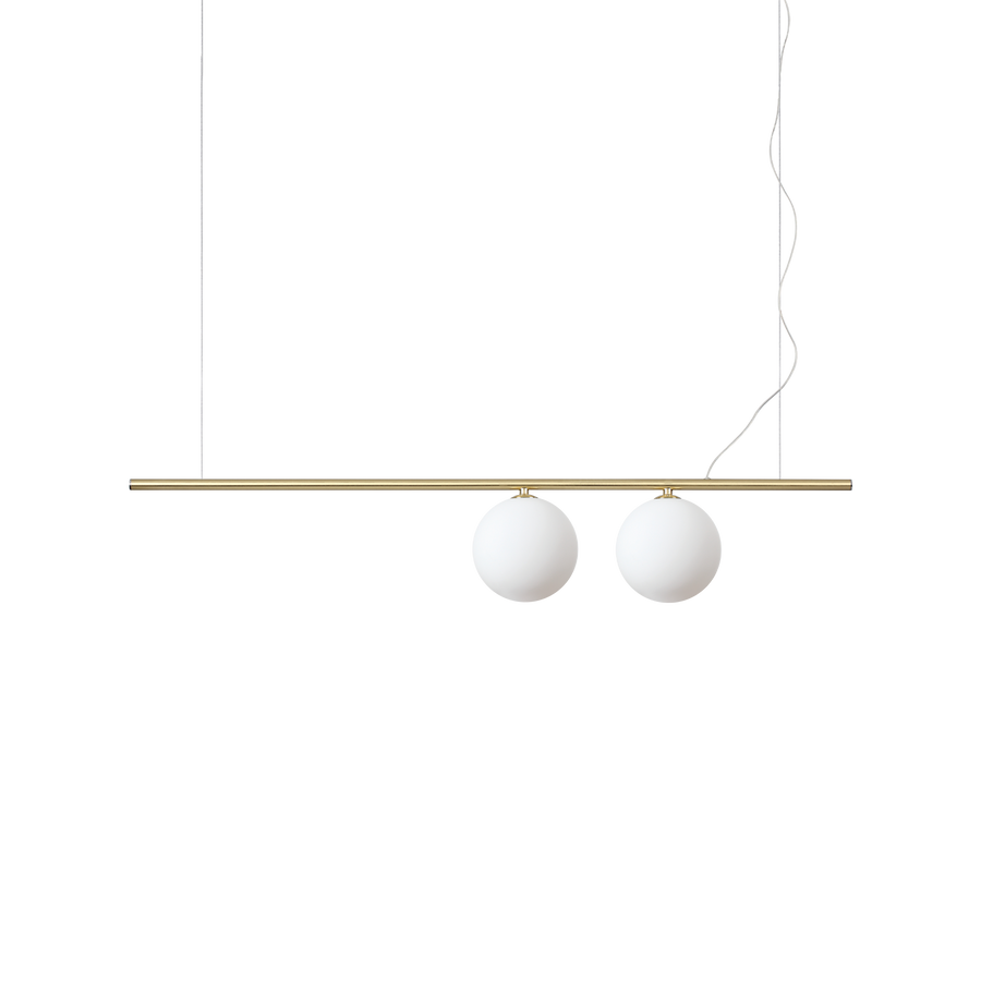 Lustră pendul Perline SP2, alamă