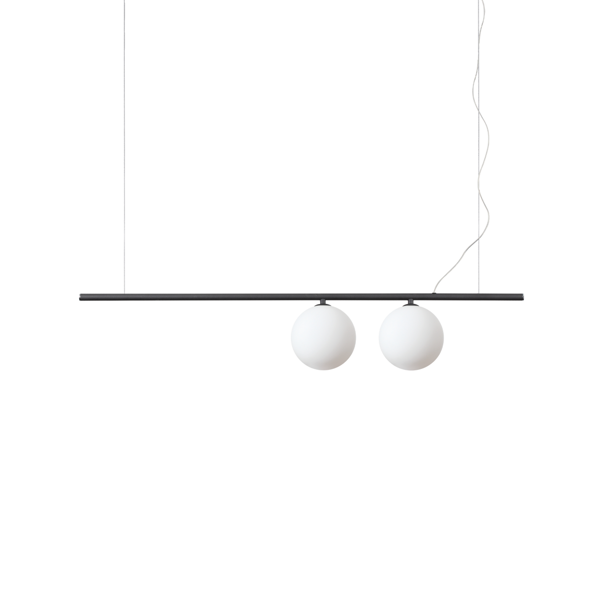 Lustră pendul Perline SP2, negru