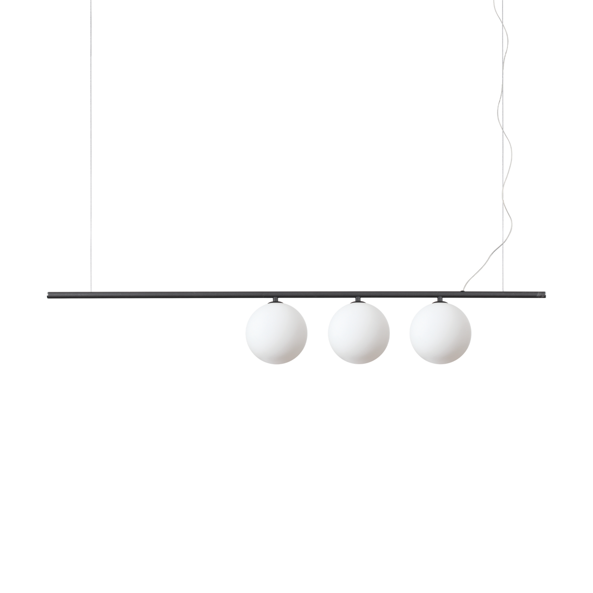 Lustră pendul Perline SP3, negru