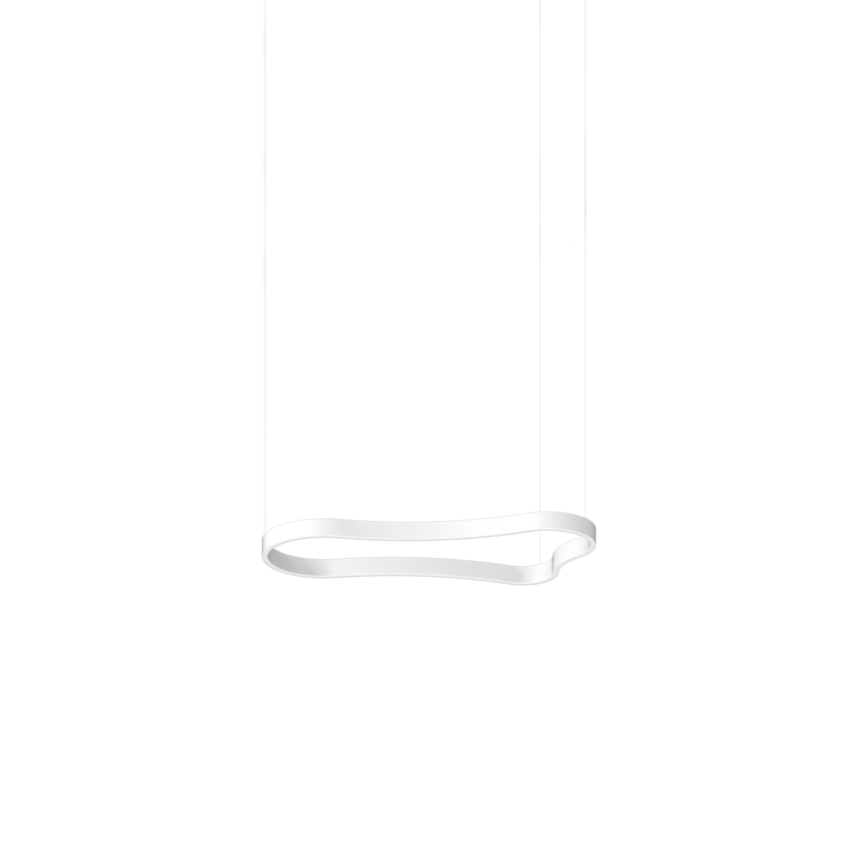 Lustră pendul Waves-1 SP, alb