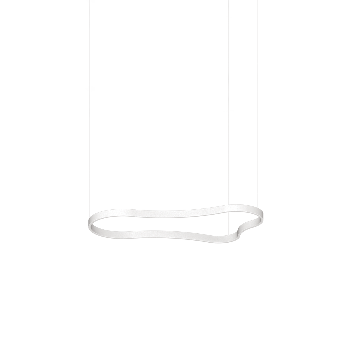 Lustră pendul Waves-2 SP, alb