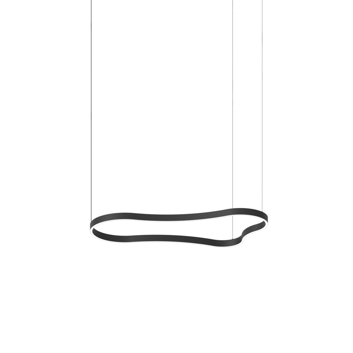 Lustră pendul Waves-2 SP, negru