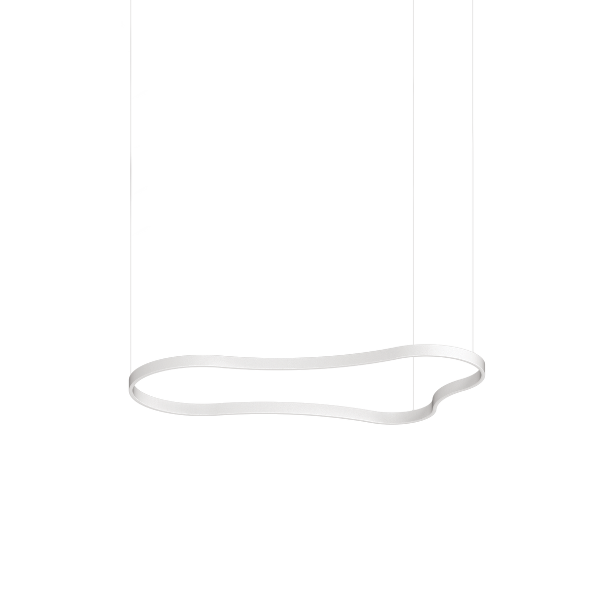 Lustră pendul Waves-3 SP, alb