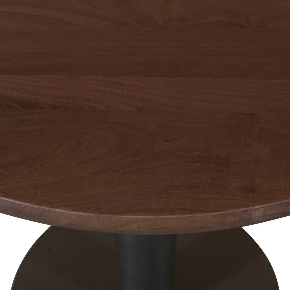 Masă bistro Baldwin, spicebrown, Ø 80 cm