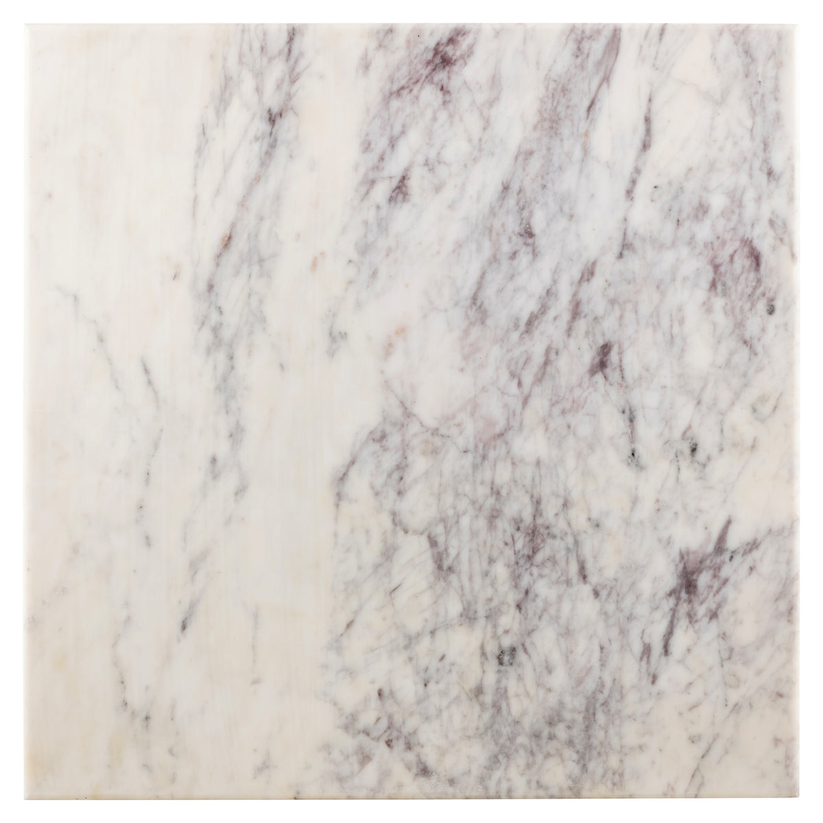 Masă bistro Carlten, negru/alb, 65 x 65 cm