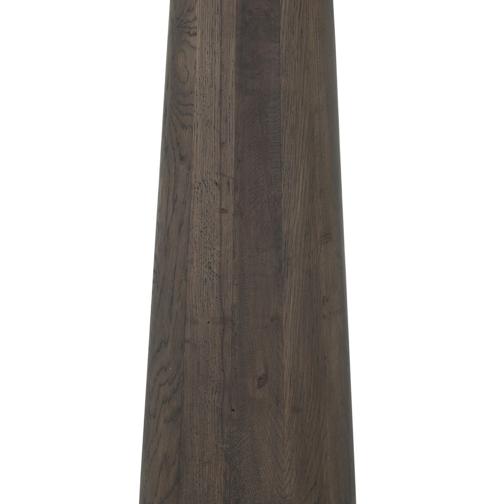 Masă de bar Harper, antracit fumuriu, Ø 81 cm