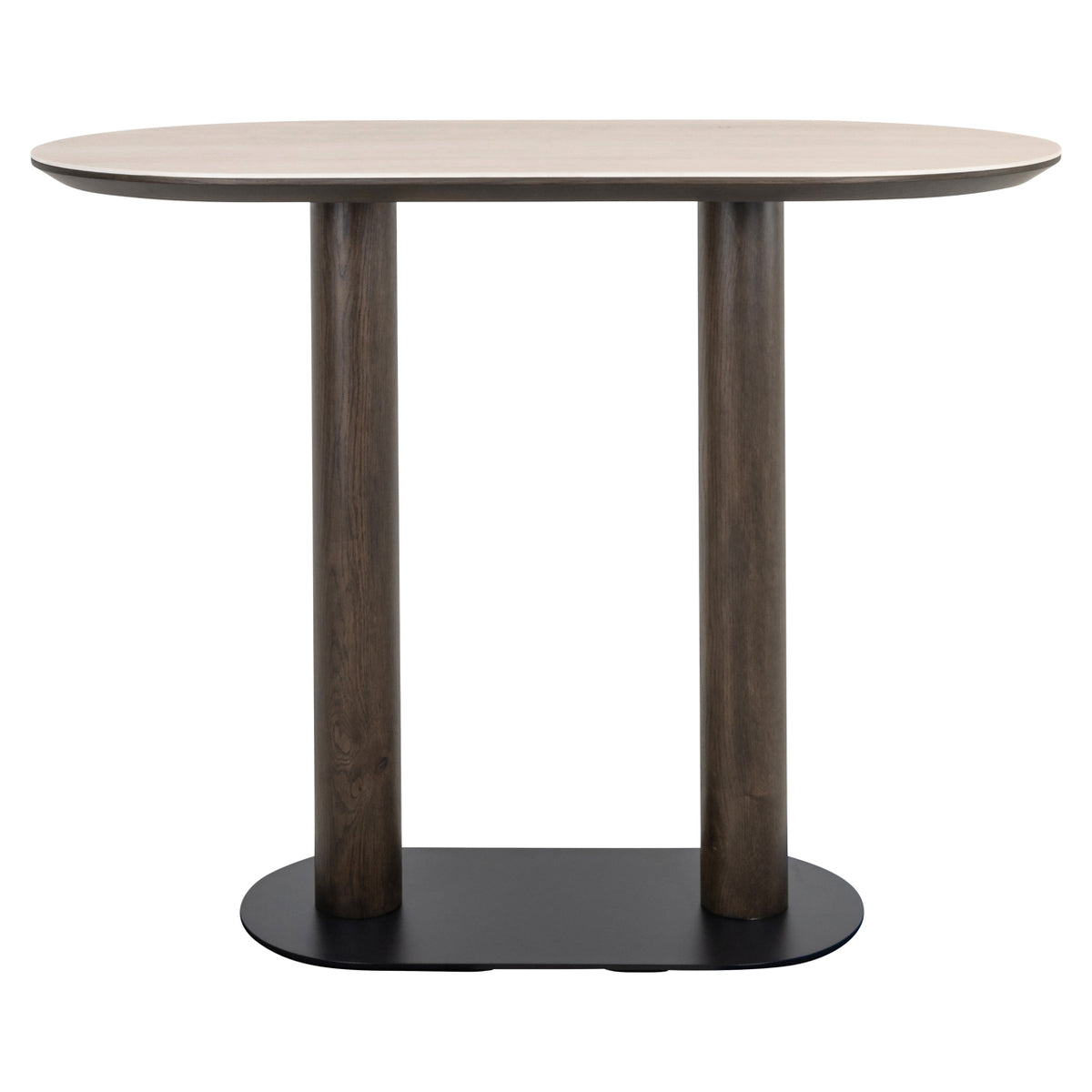 Masă de bar Ritz, maro, 140 cm