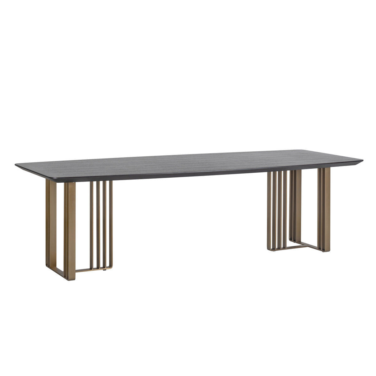 Masă dining Alexander Jones, antracit, 220 cm (Maverick)