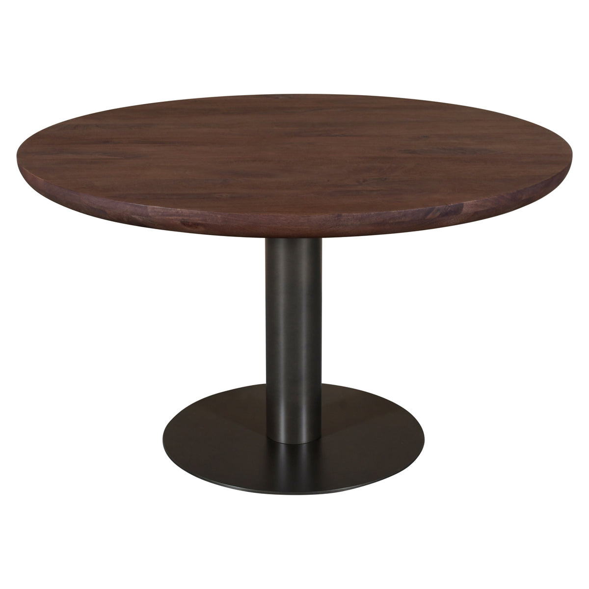 Masă dining Baldwin, spicebrown, Ø 130 cm