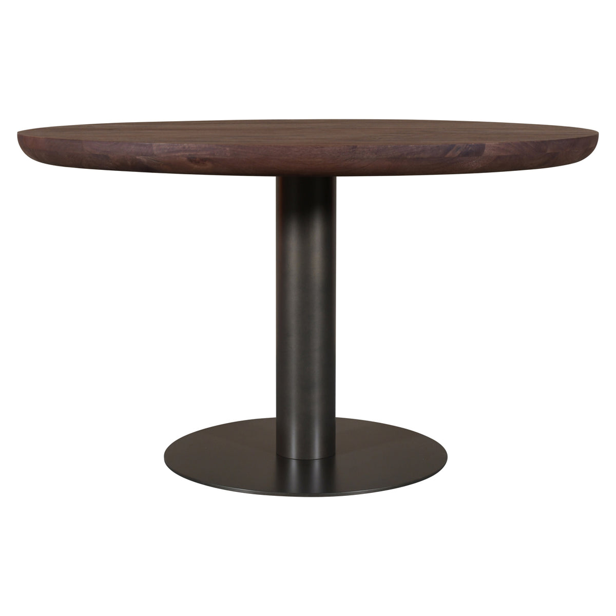 Masă dining Baldwin, spicebrown, Ø 130 cm