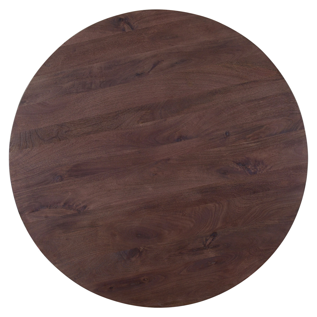 Masă dining Baldwin, spicebrown, Ø 130 cm