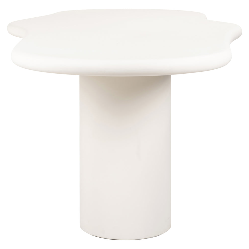 Masă dining Bloomstone, alb, 260 cm