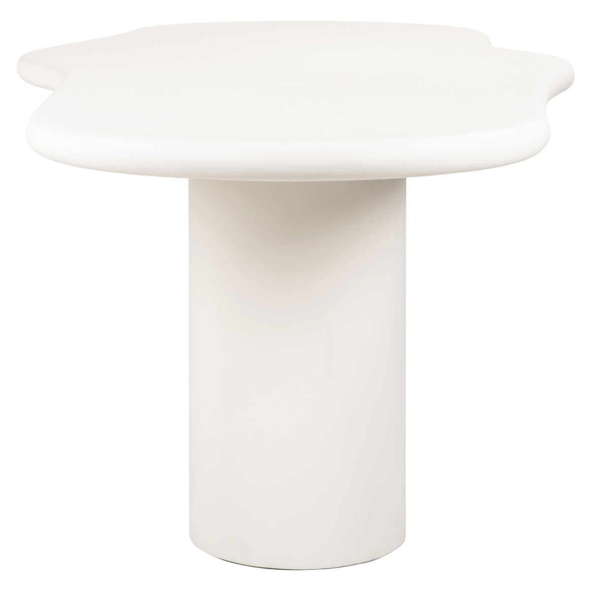 Masă dining Bloomstone, alb, 260 cm