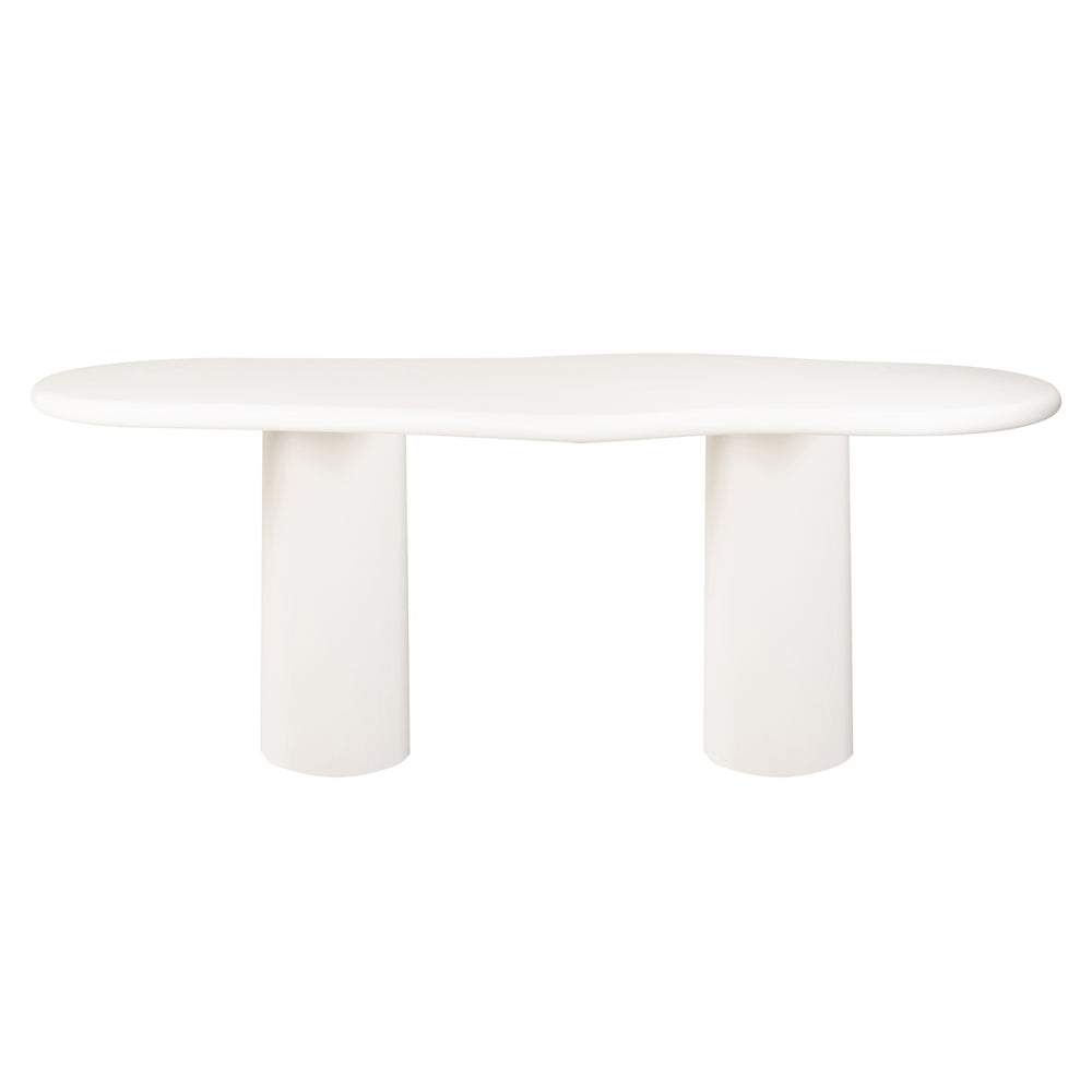 Masă dining Bloomstone, alb, 260 cm