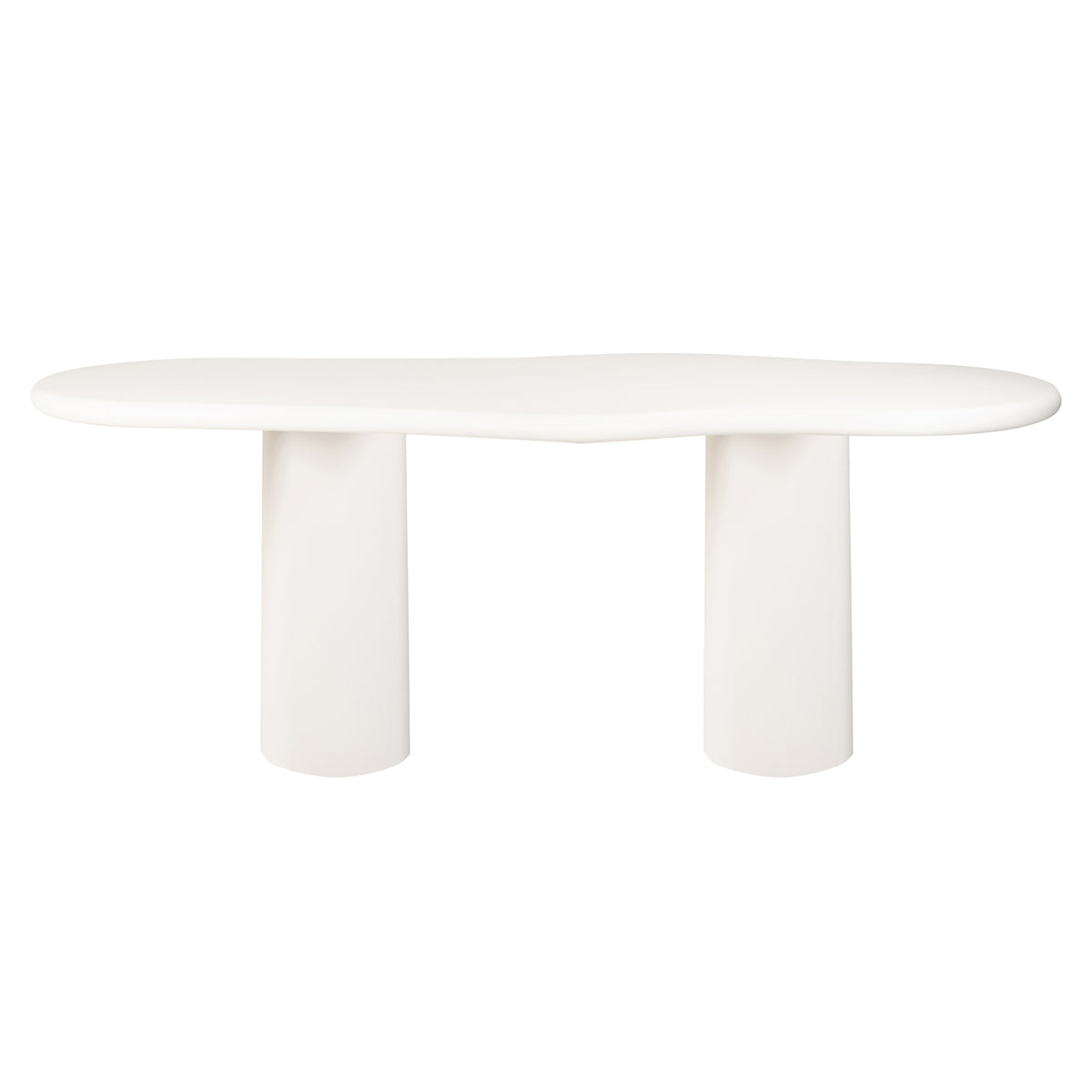Masă dining Bloomstone, alb, 260 cm